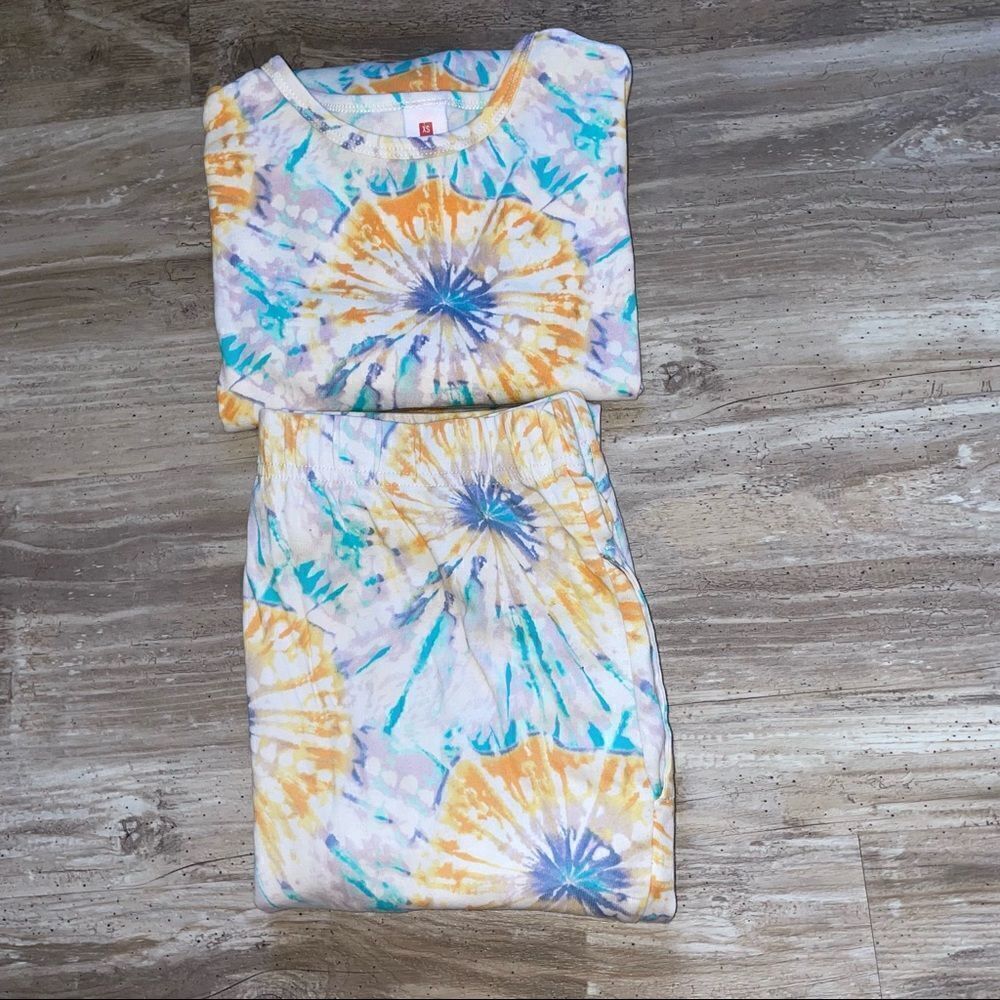 Target Tie Dye 100% cotton pj’s EUC - Picture 11 of 11